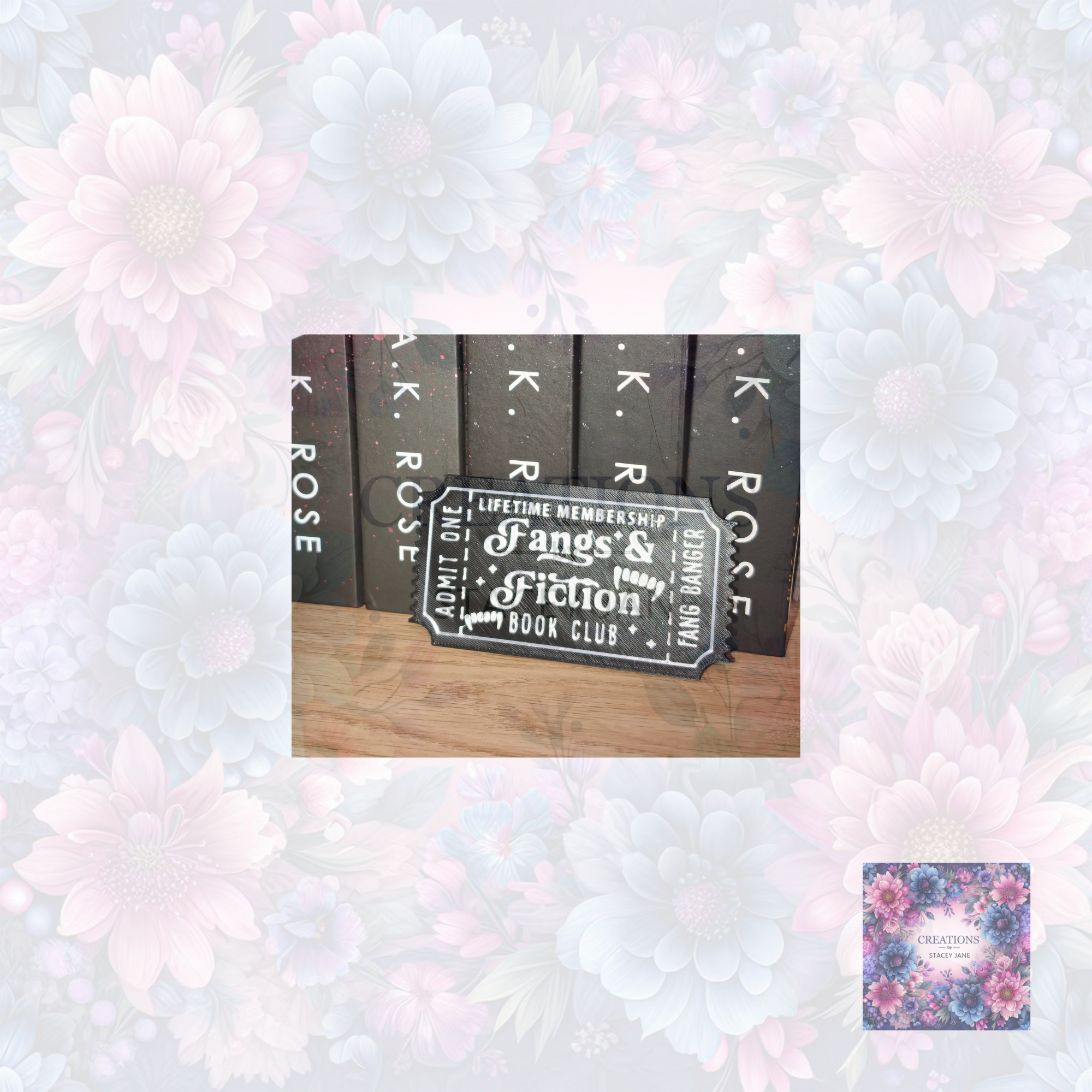 Fangs & Fiction Book Club Ticket