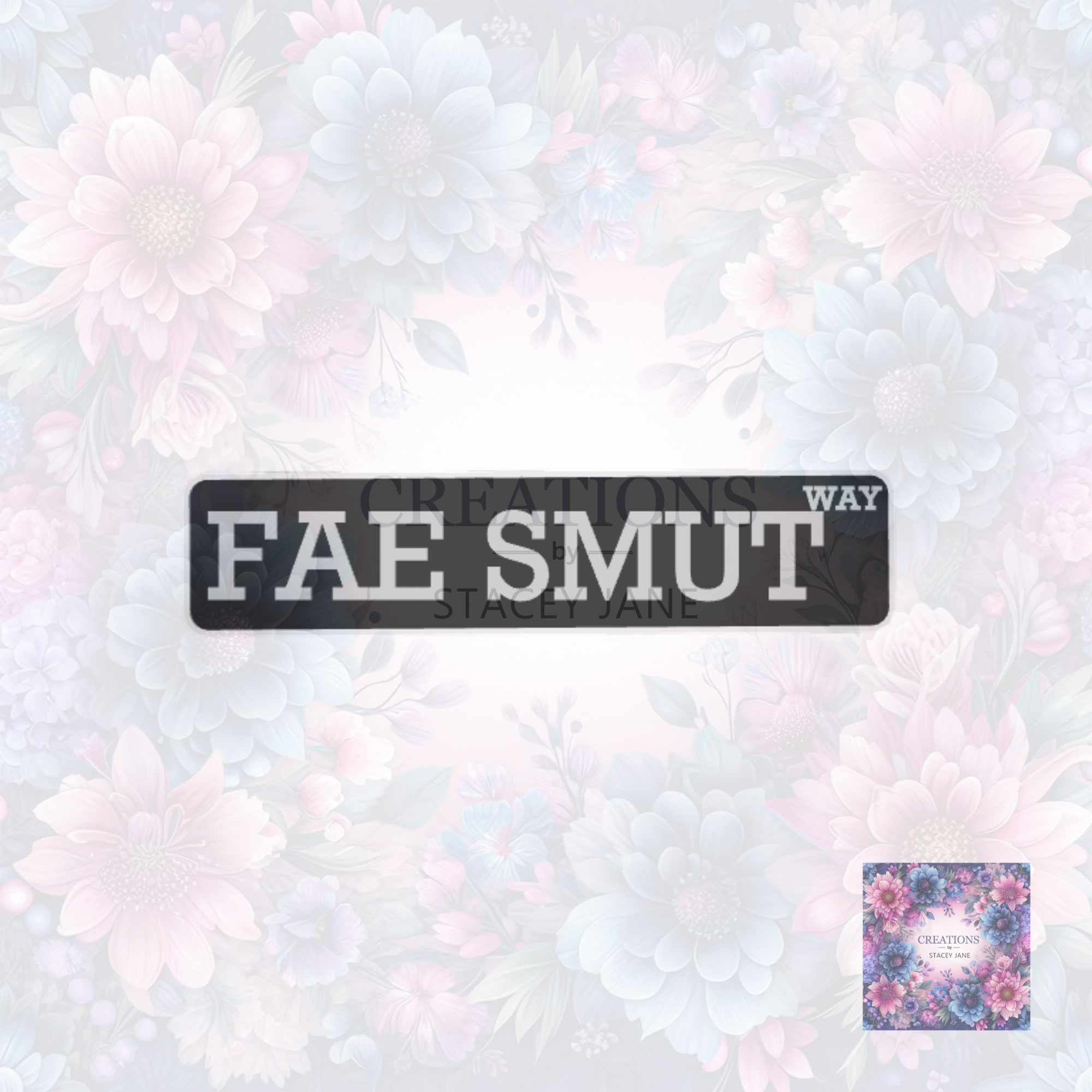 Fae Smut Book Shelf/Street Sign