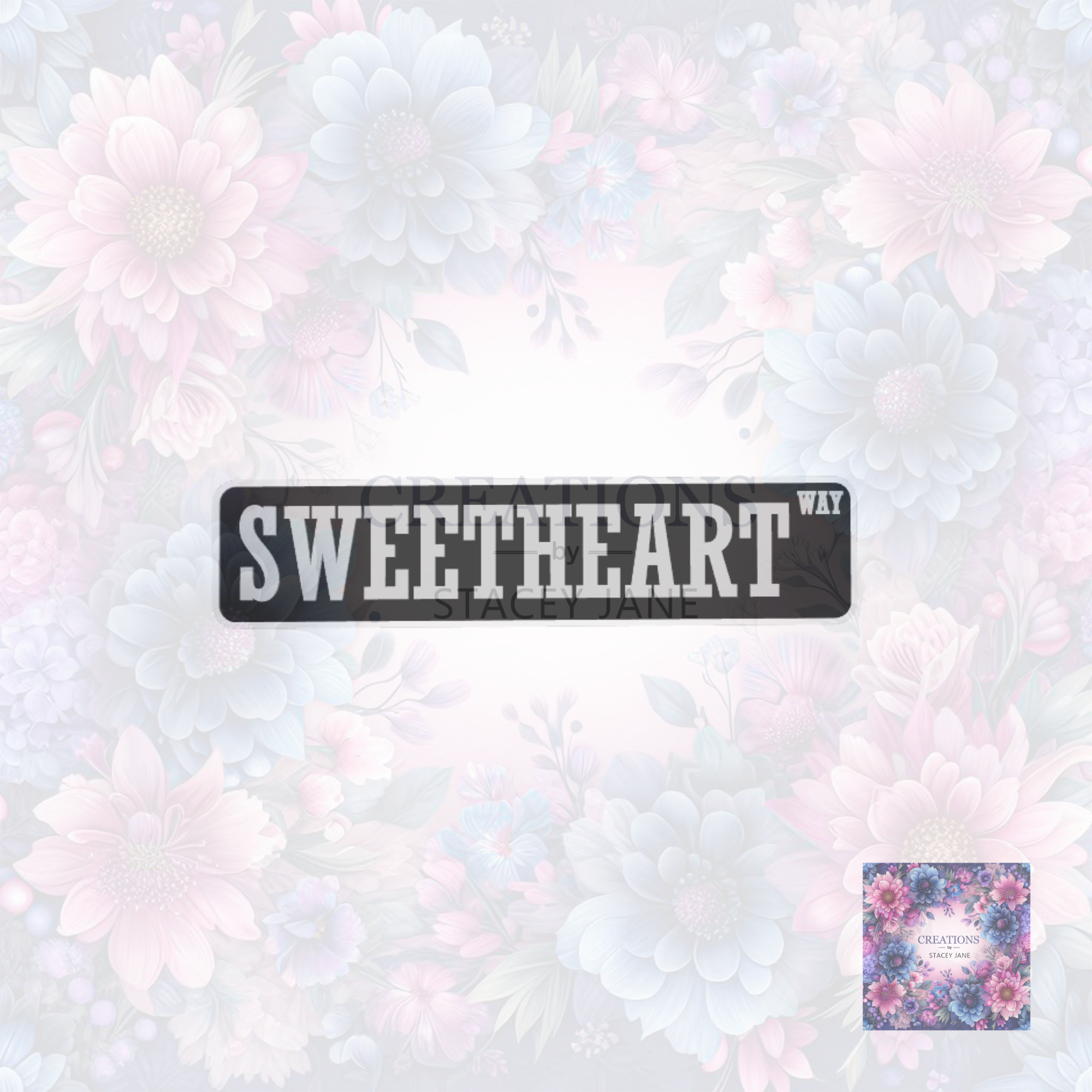 Sweetheart Book Shelf/Street Sign
