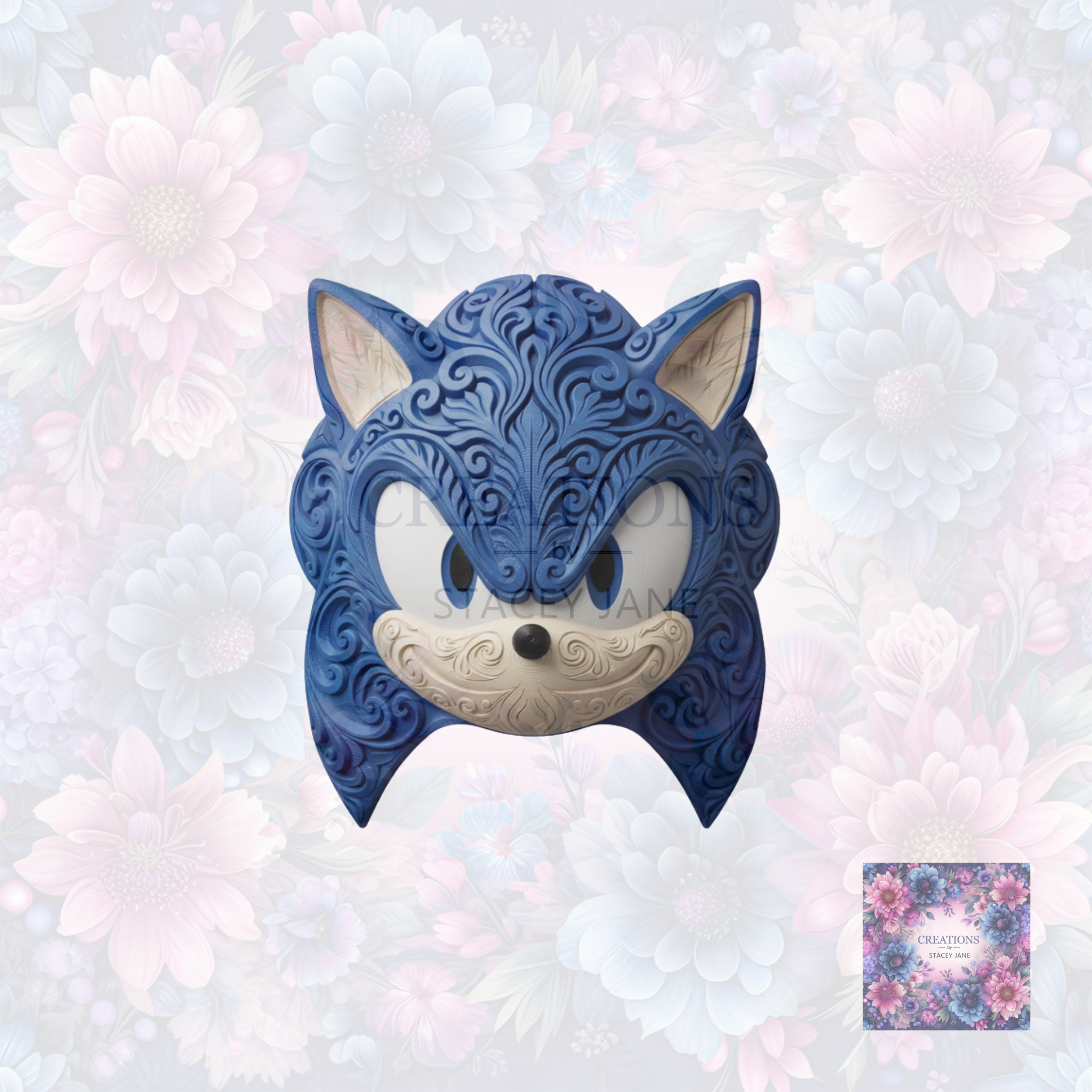 Sonic The Hedgehog Wall decor - Inspired (Coloured)