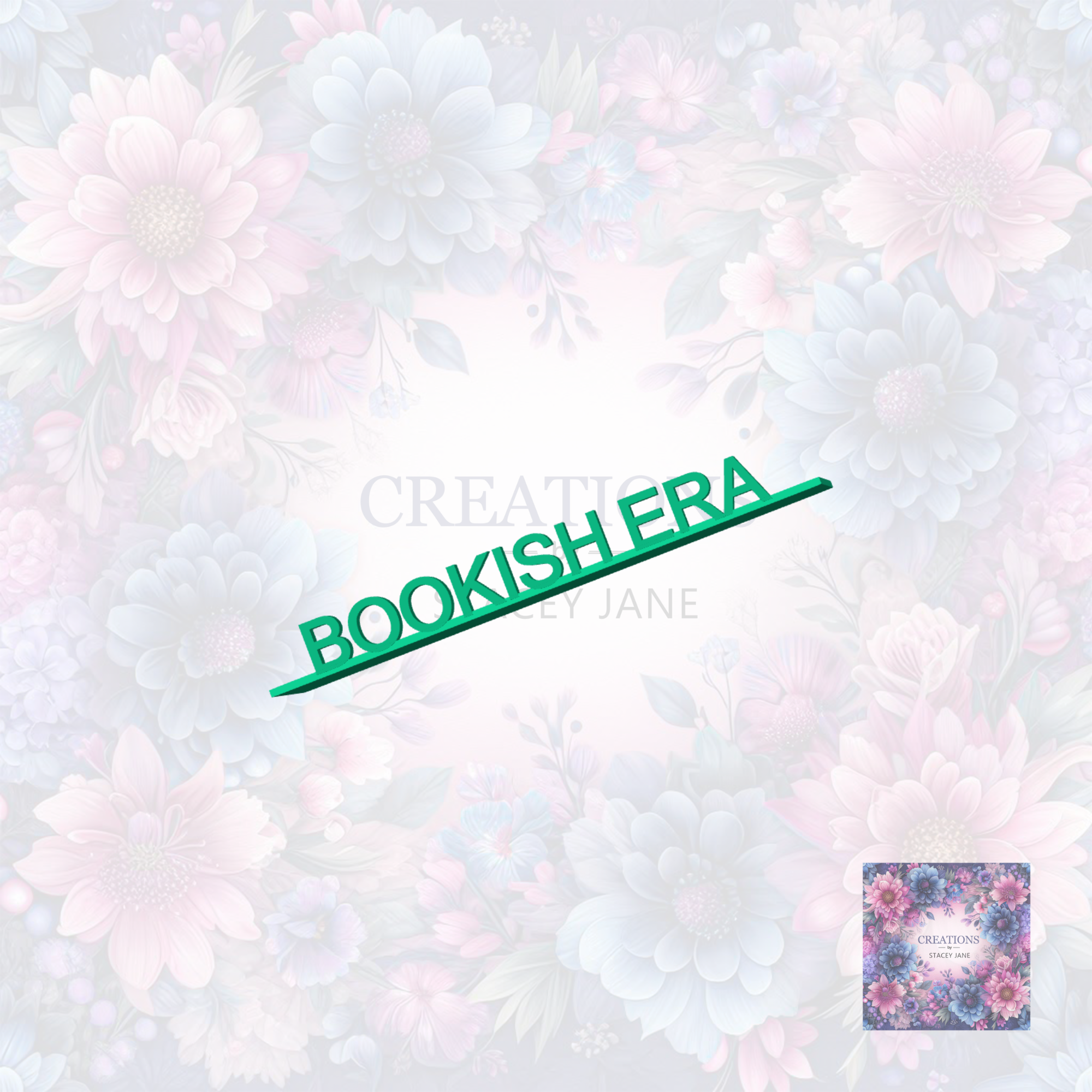 Bookish Era Side Bookmark DIGITAL FILE ONLY STL