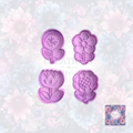 Flower/Leaf Cookie Cutter Set 4