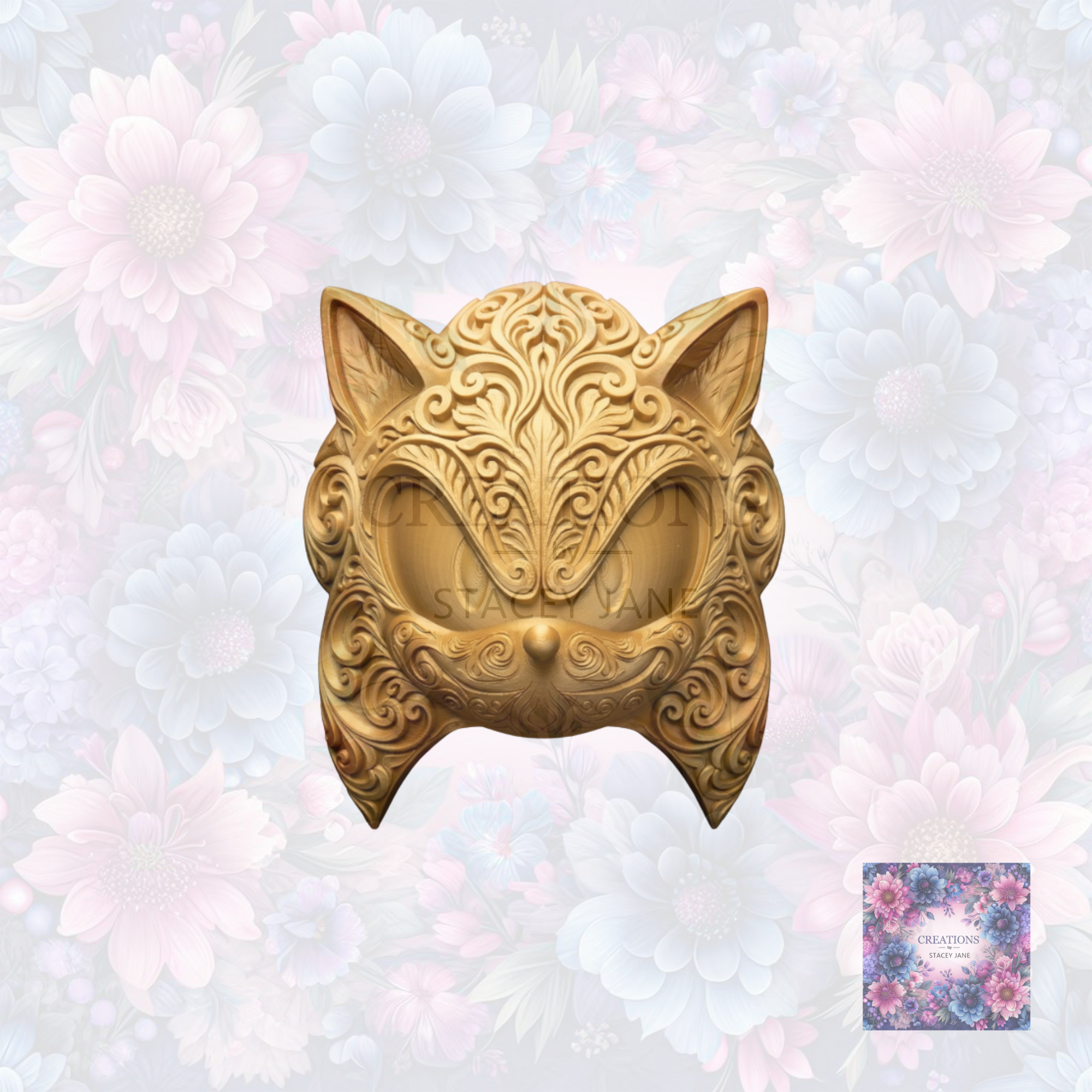 Sonic The Hedgehog Wall decor - Inspired (Gold)