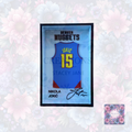 Nikola Jokic Denver Nuggets Jersey Frame