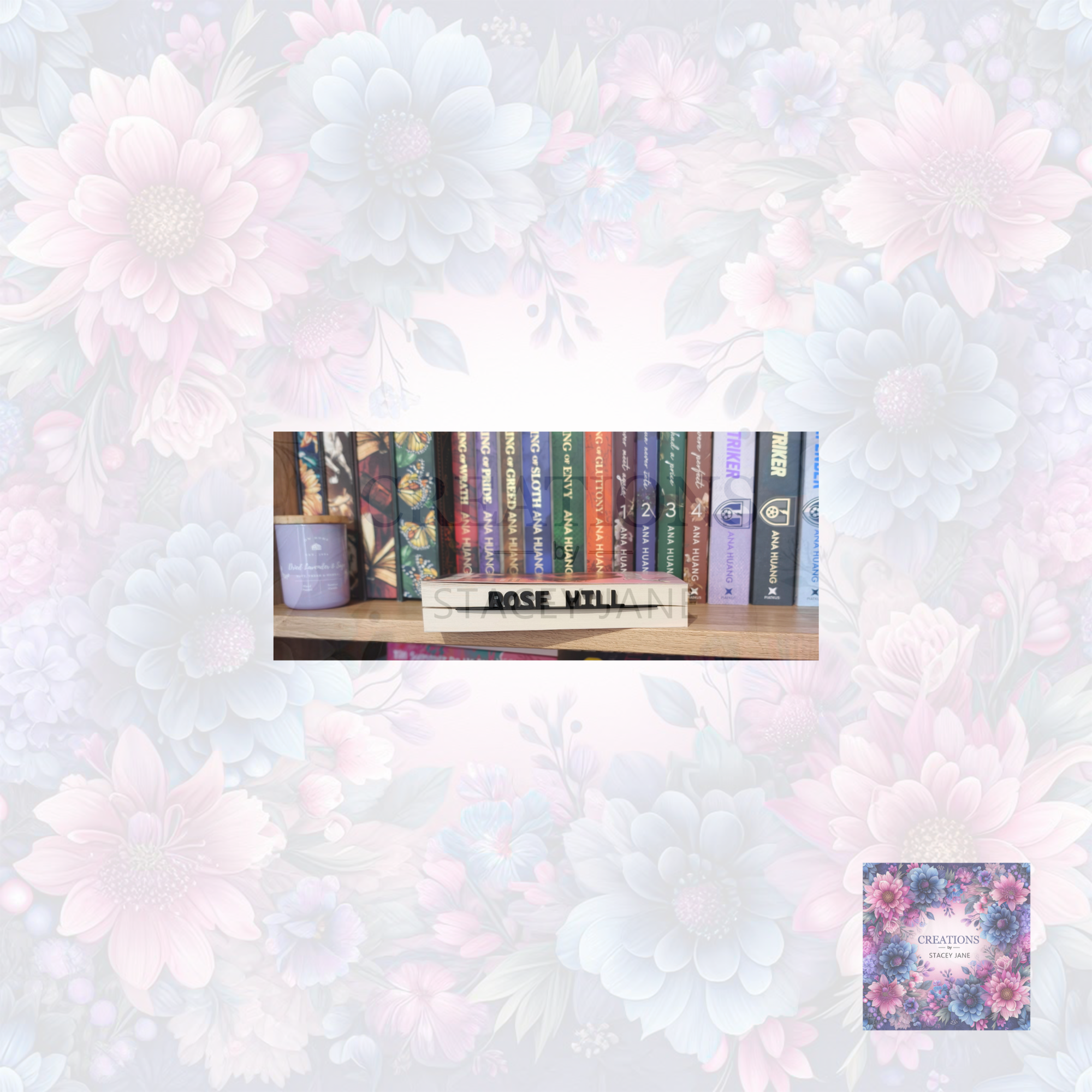 Rose Hill Side Bookmark