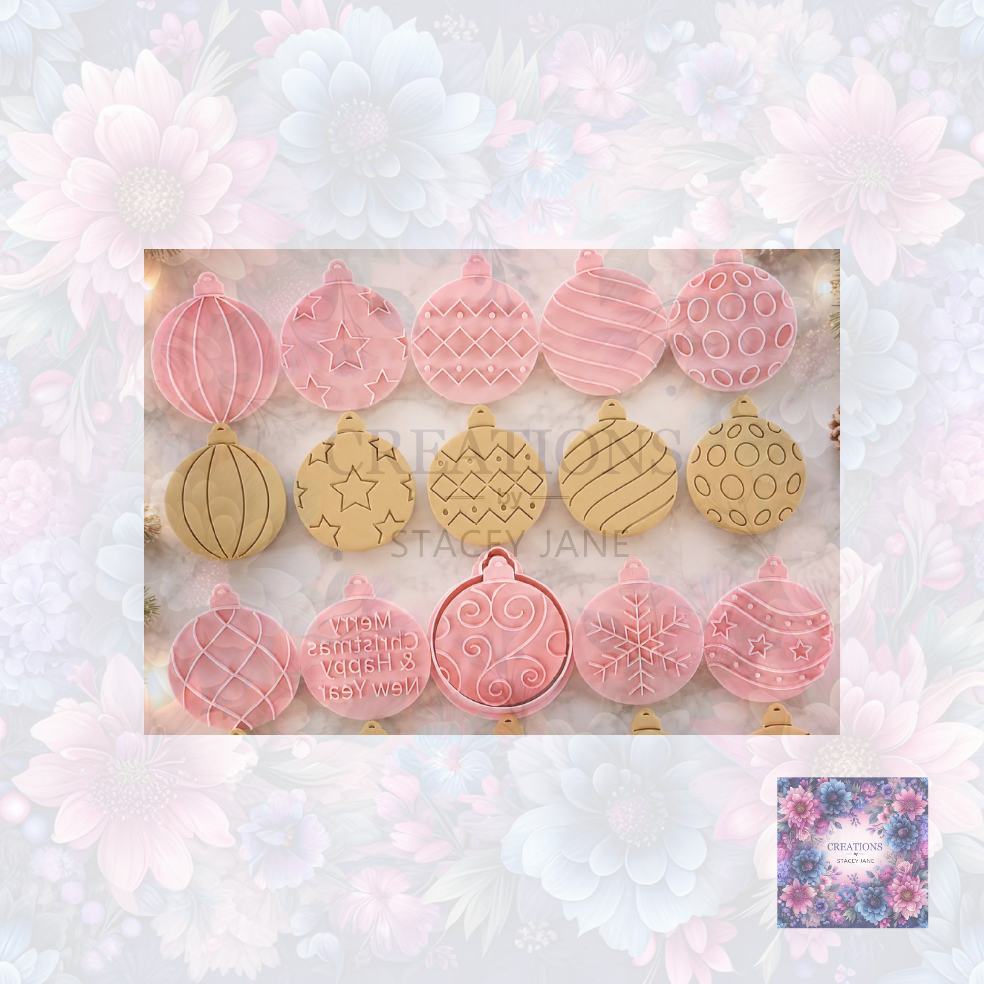 Christmas Ball Cookie Cutters