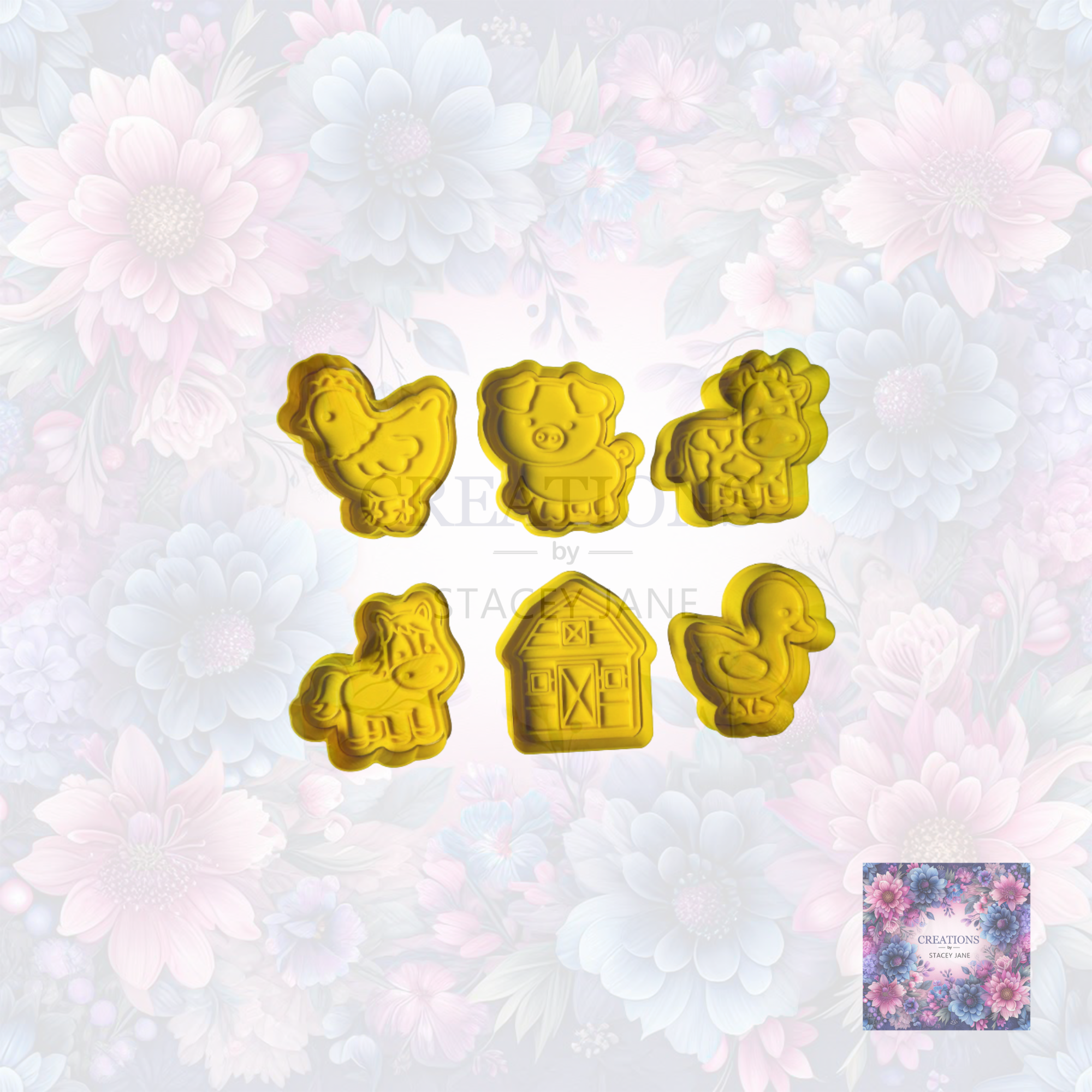Farm Animals Cookie Cutter Set