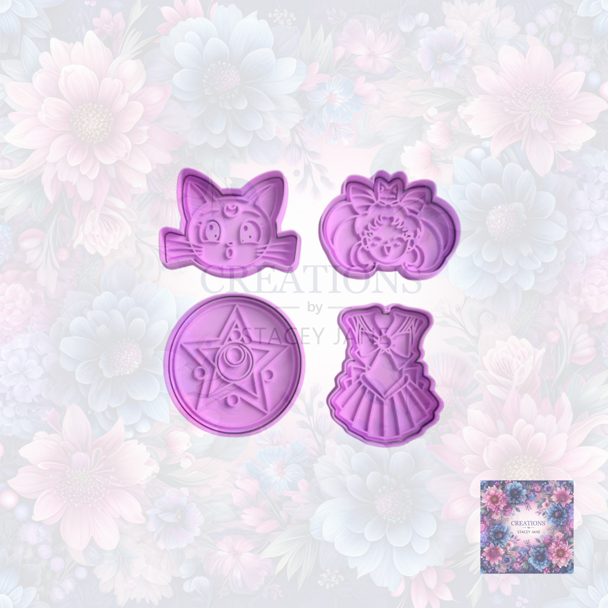 Sailor Moon Cookie Cutter Set