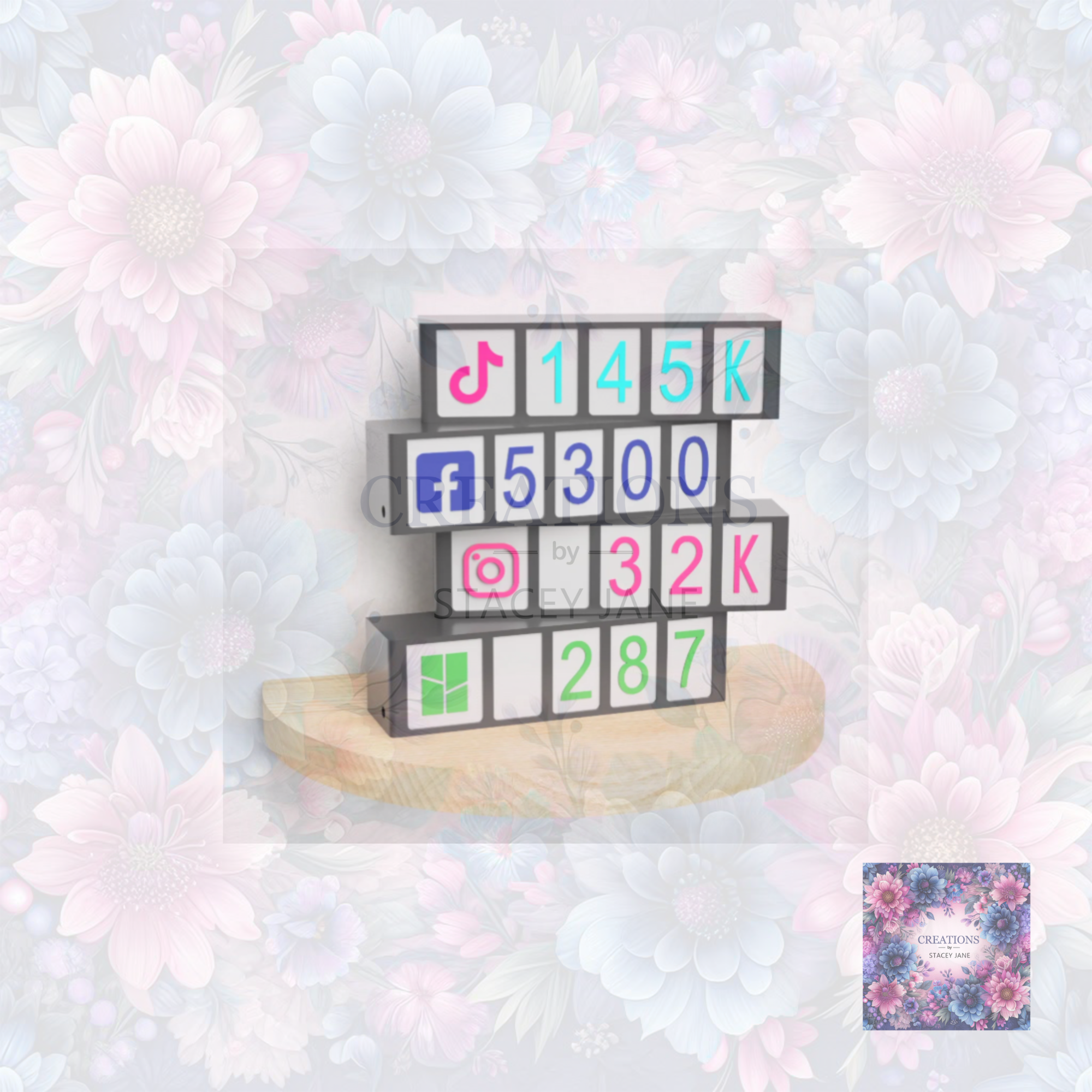 Custom Order for J - Order Counter