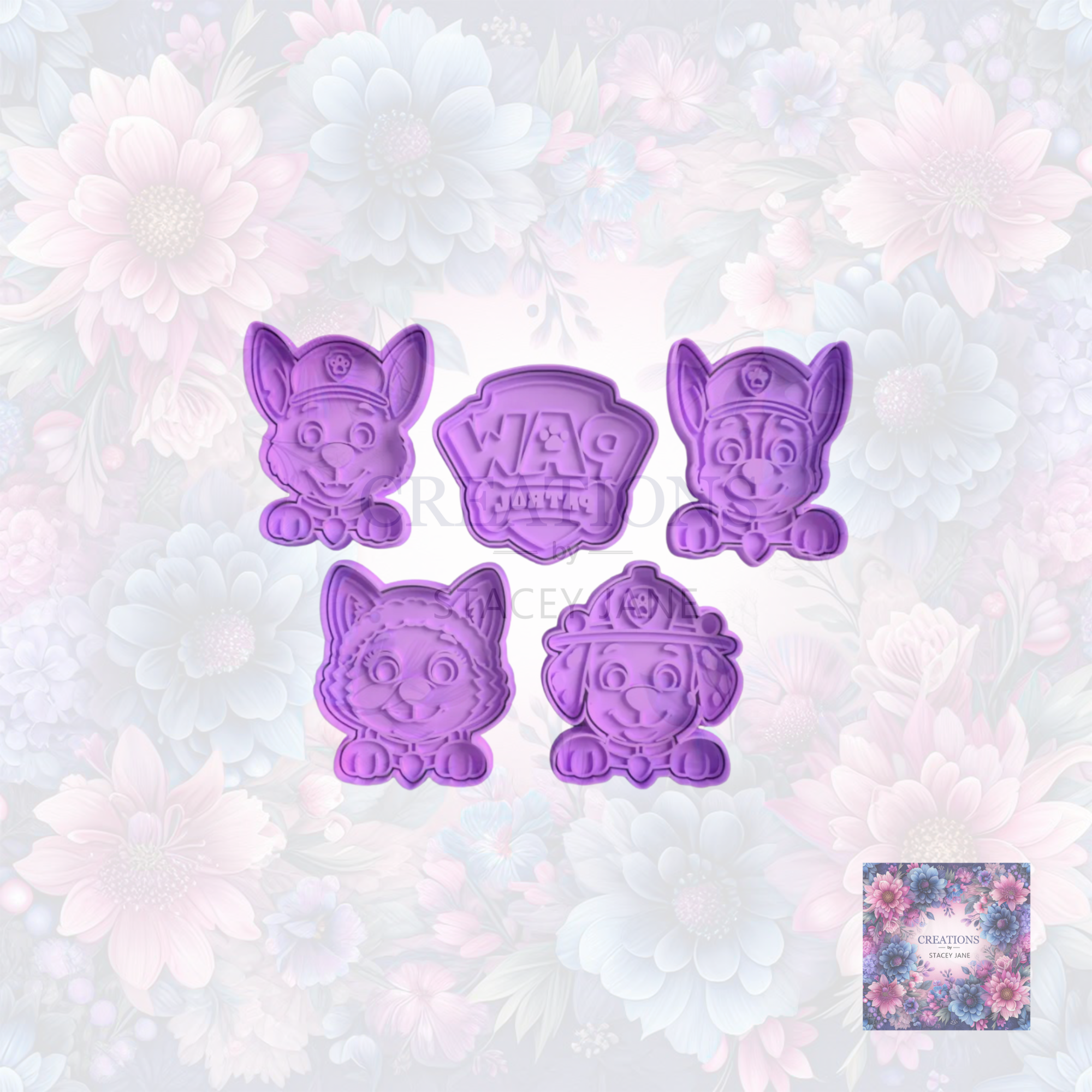 Paw Patrol Cookie Cutter Set 1