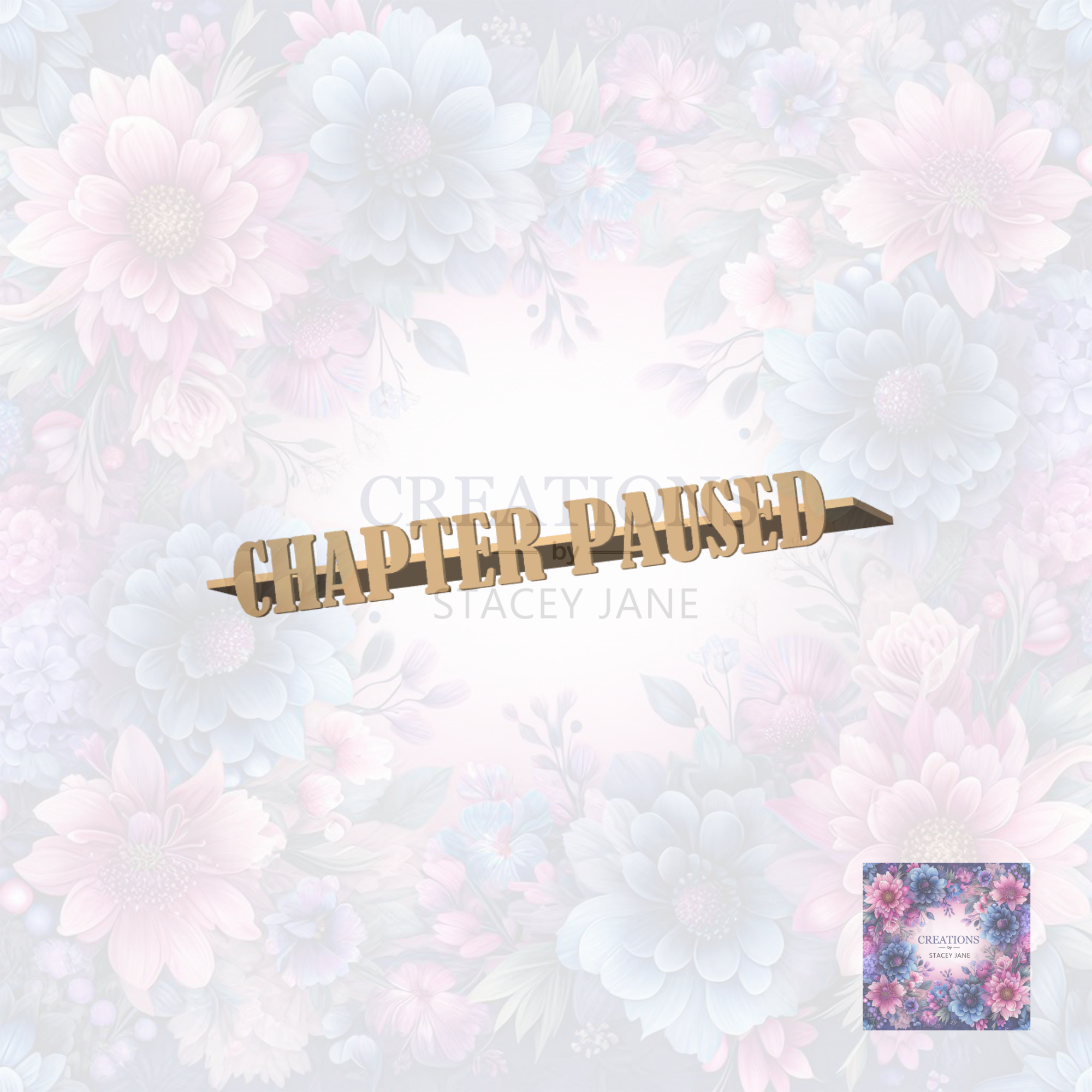 Chapter Paused Side Bookmark - DIDITAL FILE ONLY
