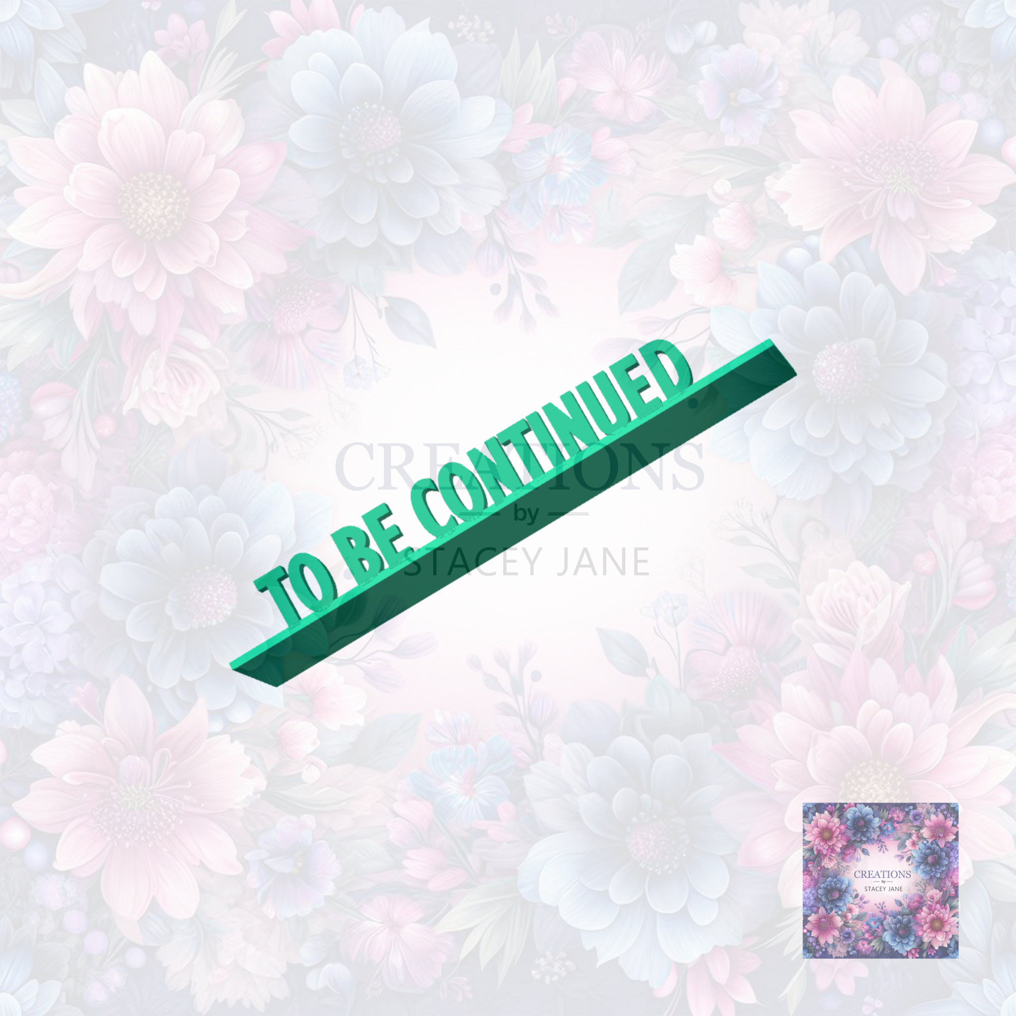 To Be Continued Side Bookmark - DIGITAL FILE ONLY