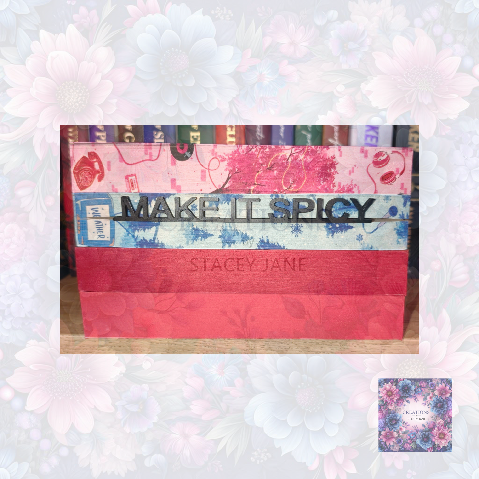 Make It Spicy Side Bookmark - DIGITAL FILE ONLY stl
