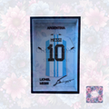 Lionel Messi Jersey Frame