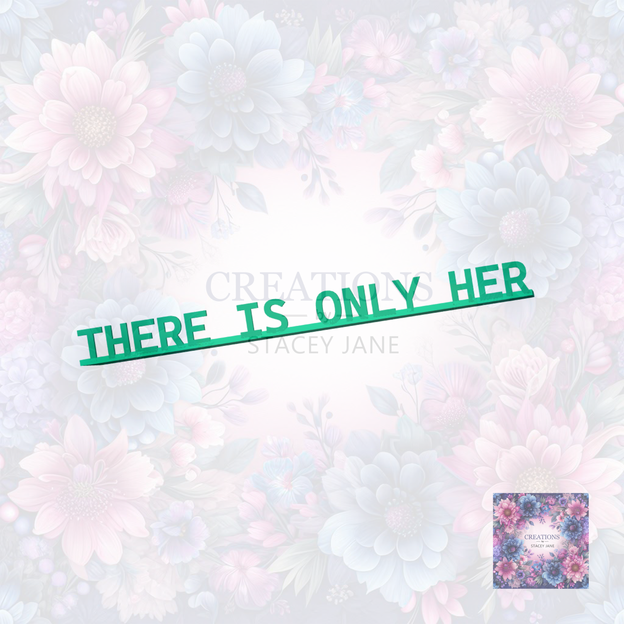 There is only her Side Bookmark - DIGITAL FILE ONLY STL