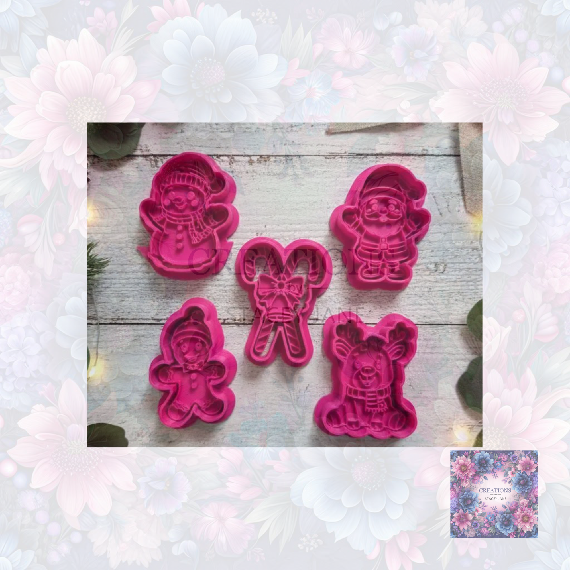 Christmas Set 2  Cookie Cutters