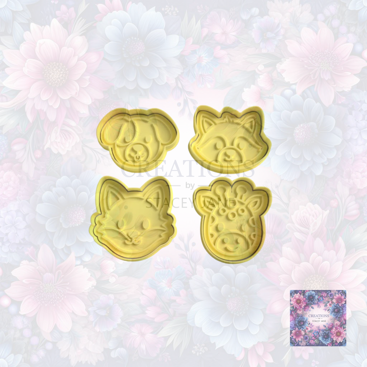 Animal Cookie Cutter Set 4