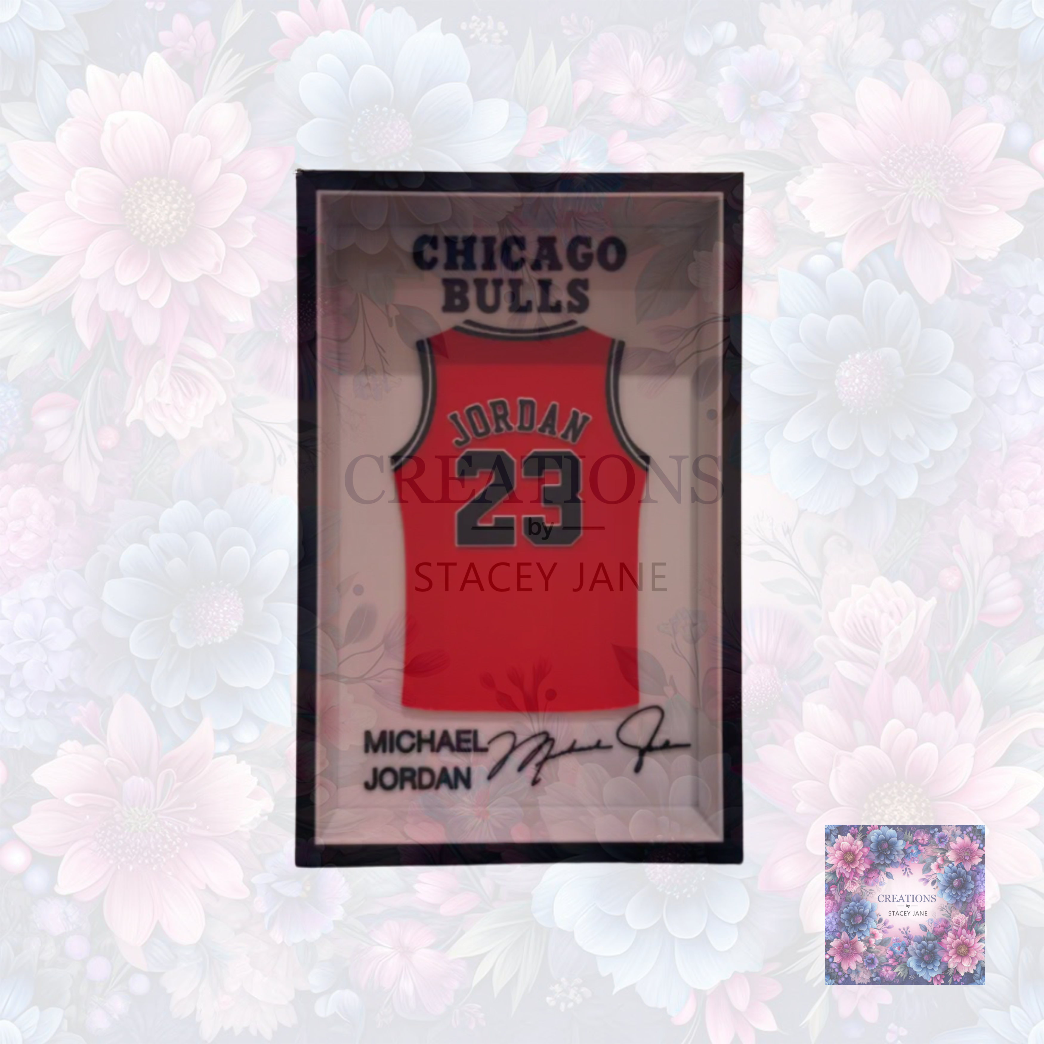 Michael Jordan Chicago Bulls Jersey Frame
