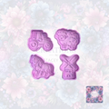 Farm Animals Cookie Cutter Set 3