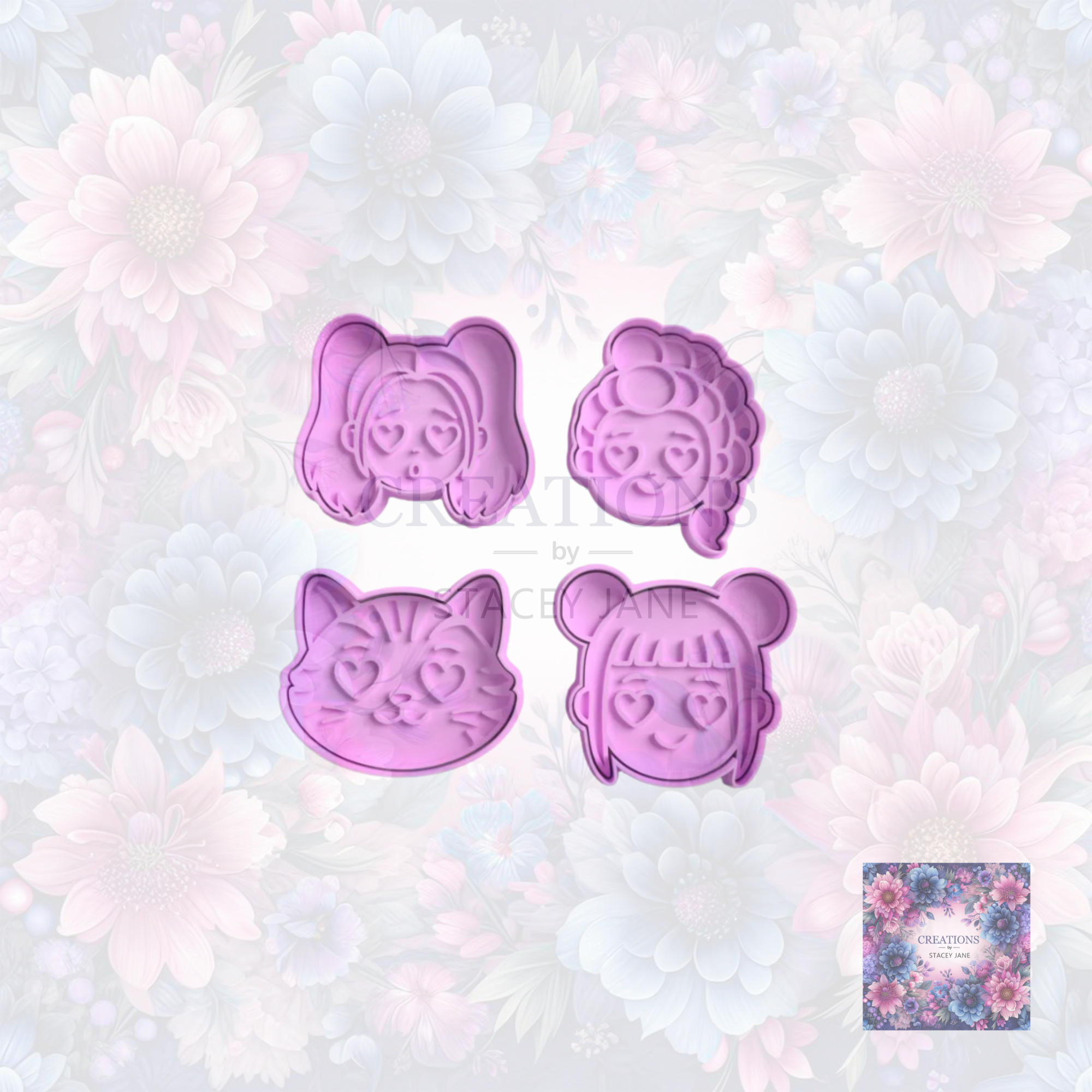 Kpop Cookie Cutter Set 3