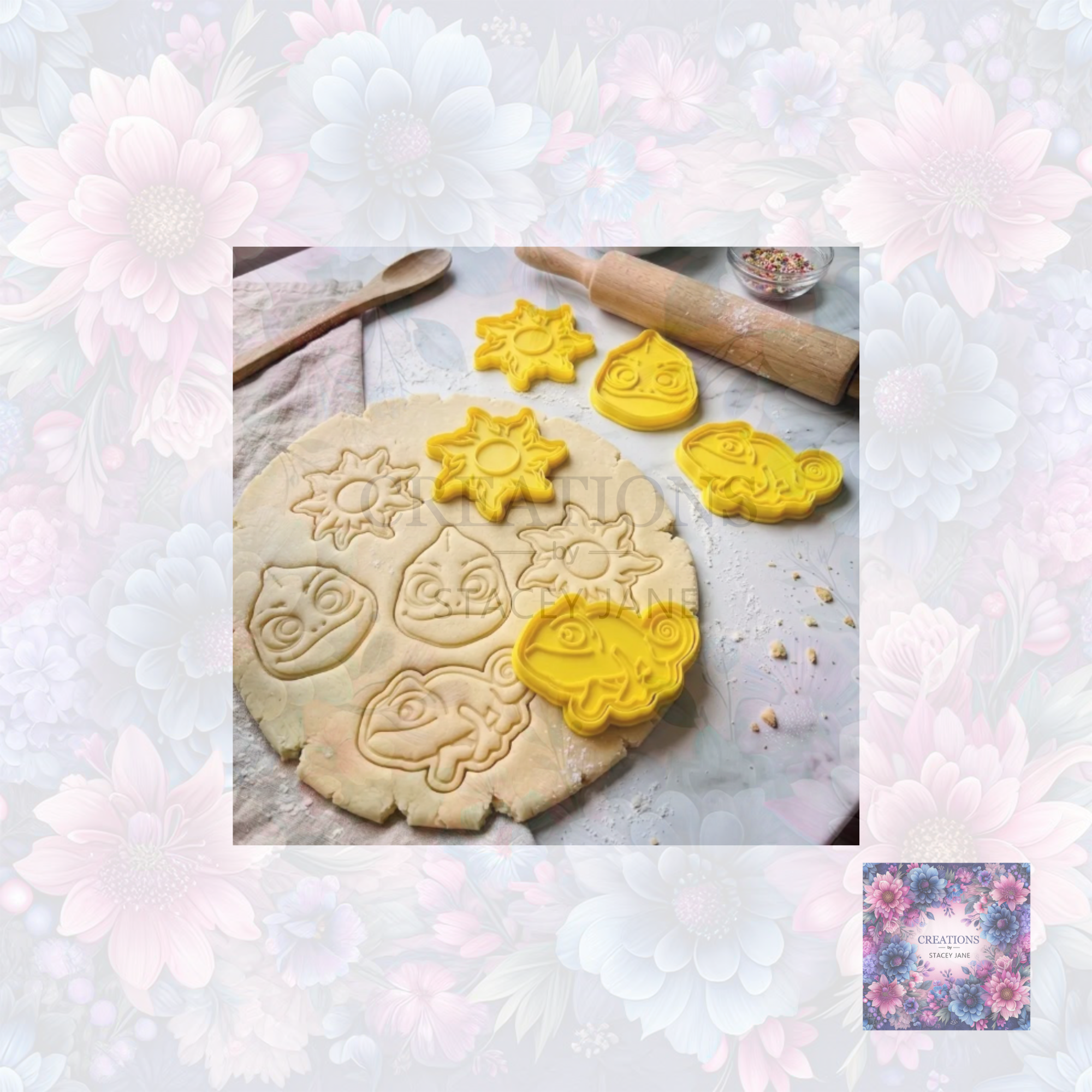 Rapunzel Cookie Cutter Set 1