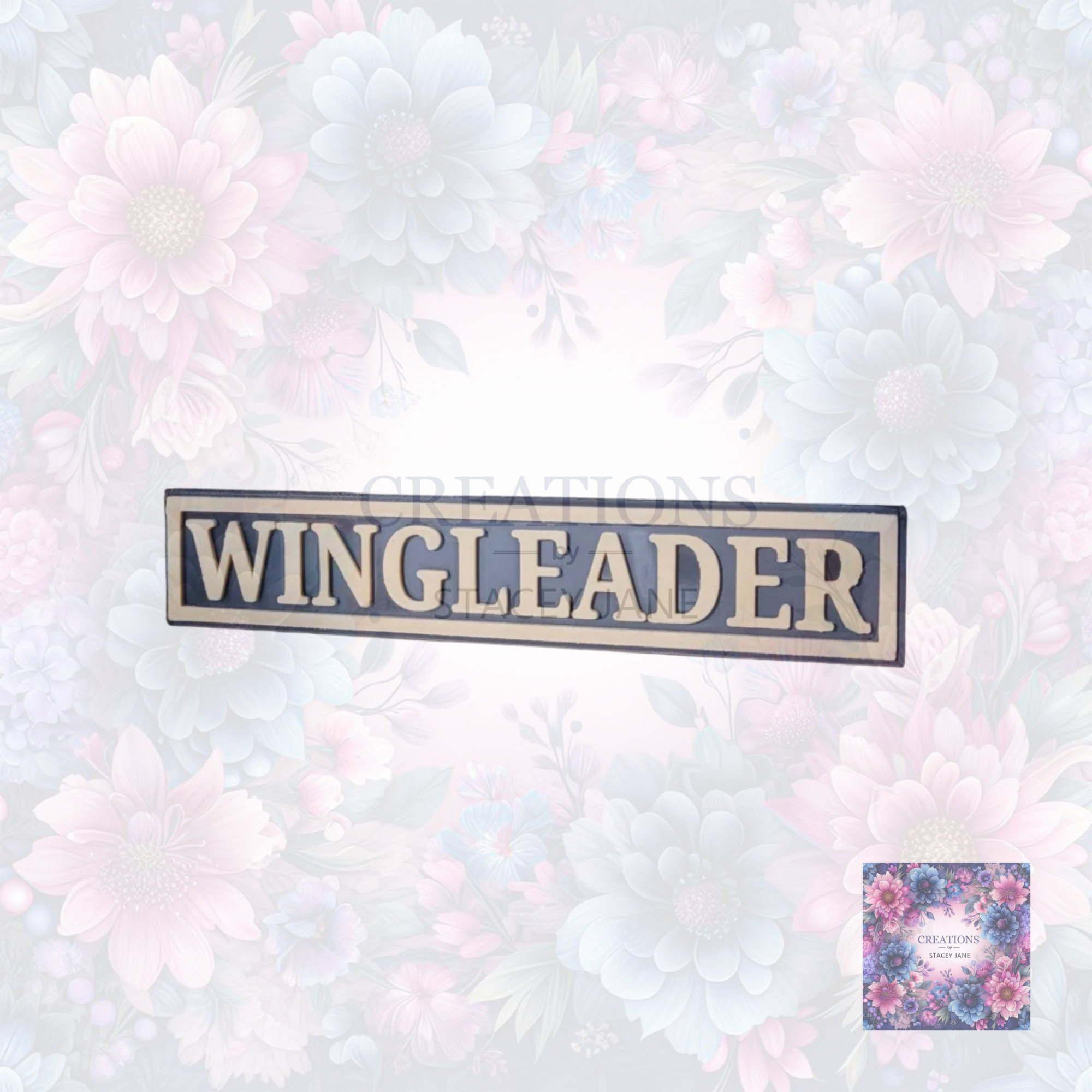Wingleader Shelf Sign