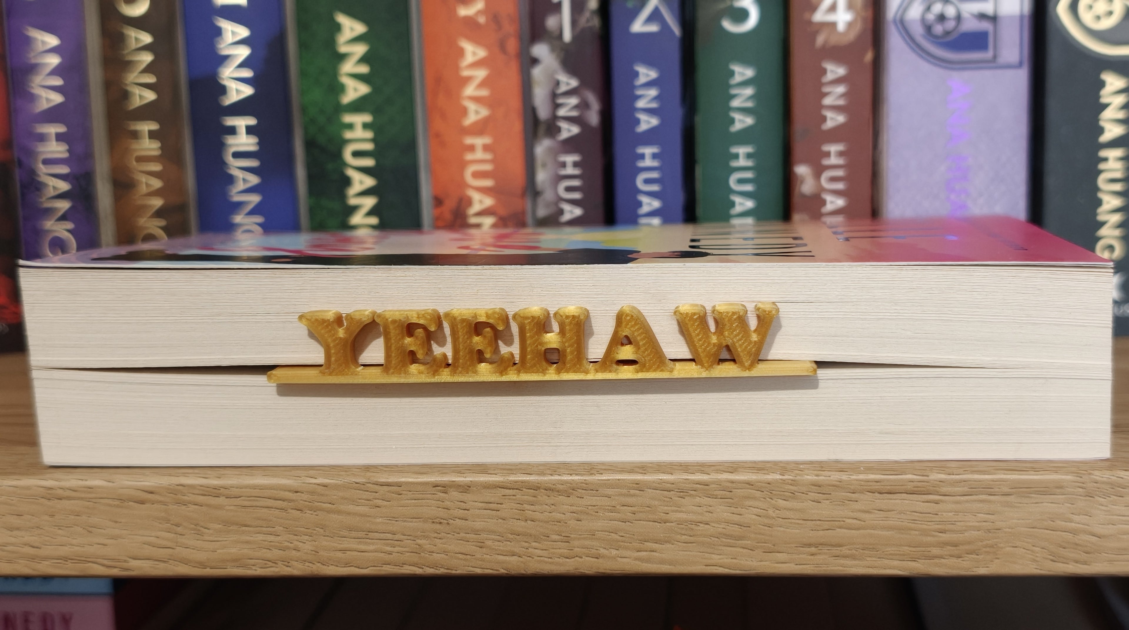 Yeehaw Side Bookmark - DIGITAL FILE ONLY - STL