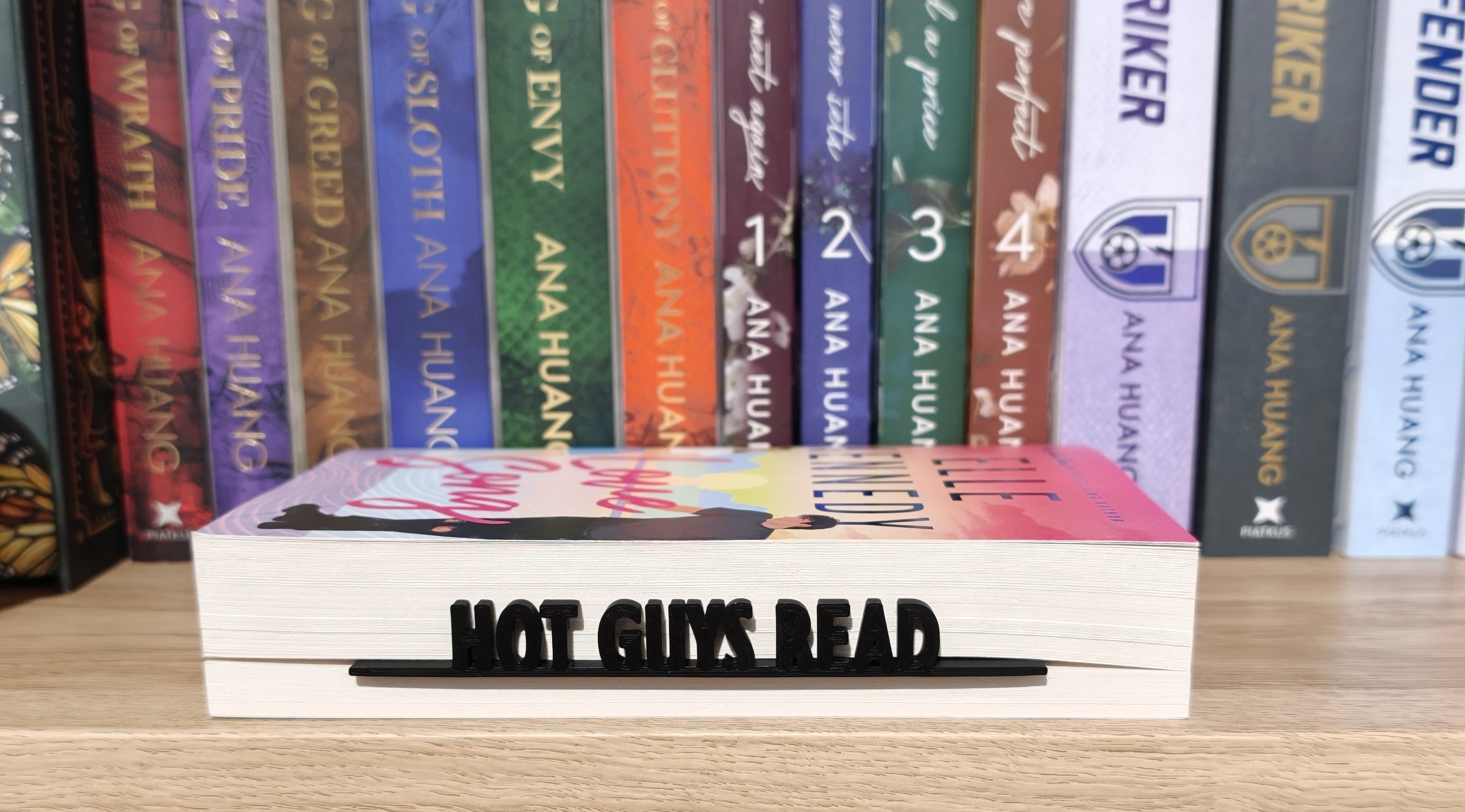 Hot Guys Read Side Bookmark