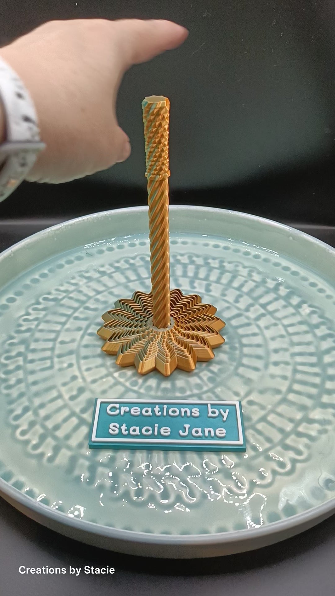 Sensory Flower Fidget with Stick
