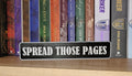 Spread Those Pages Book Shelf/Street Sign