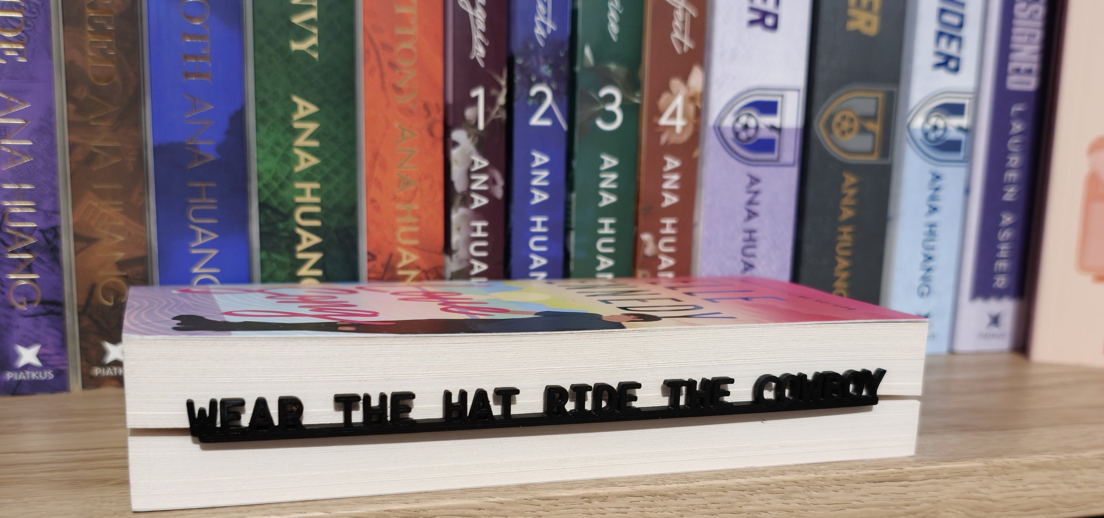 Wear The Hat Ride The Cowboy Side Bookmark